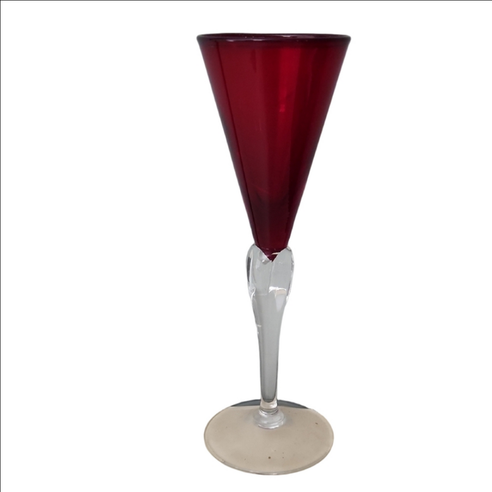 Elegant Red Wine Glass